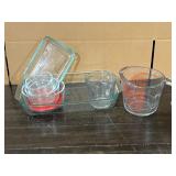 Measuring Cups; Glass Kitchen Wares