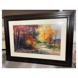 Framed Fall Print