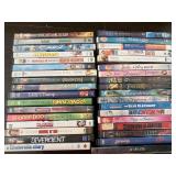 Box of DVDs - Several Disney