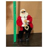 Saxophone Playing Santa