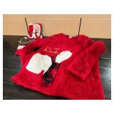 Santa; Holiday Shirt w/Polar Bear