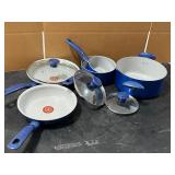 T-Fel Blue Pots & Pans