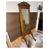 Large vintage foyer mirror/hall tree