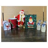Holiday Mailbox; Santa; Snowman Ornaments; etc.