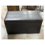 Foot Stool w/Storage & Contents