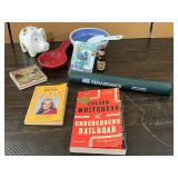Piggy Bank; Recorder; Spoon Rest; Books; Misc.