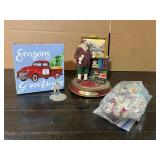 Holiday Gift Box; Kincade Christmas Statue; Misc.