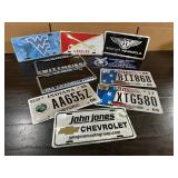 License Plates - Various Designs