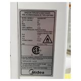 Midea Window Air Conditioner 5000 BTU; Works