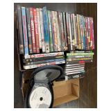 DVDs Various Titles & CDs