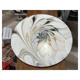 29' Diameter Flower Painting on Metal
