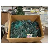 Small Christmas Tree; Ornaments; Box of Lights