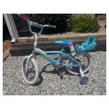 FROZEN themed Childï¿½s bicycle with training wheels