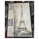 Eiffel Tower Picture 49.5' by 33.5'