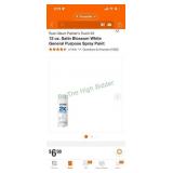 Satin blossom white spray paint