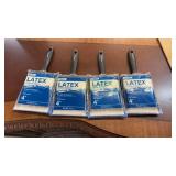 4in Flat Paintbrushes