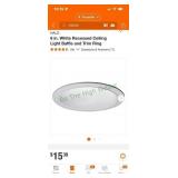 Halo 6' white trim ring