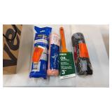 Paintbrush and Replacement Rollers
