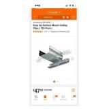 Easy up ceiling clips