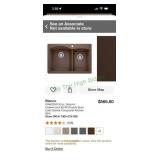 Blanco 33in Drop In 60/40 Sink