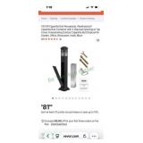 Cigarette butt receptacle