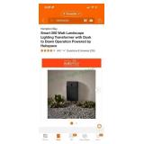 Landscape lighting transformer