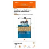 Olympic stain and sealer