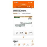 Medium duty door closure