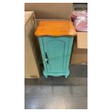18in x 16in x 34in Blue Freestanding Cabinet