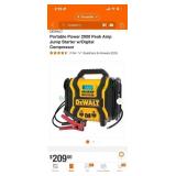 Dewalt portable jump starter 2000 amp