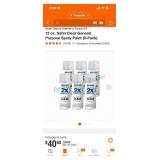 Satin clear spray paint