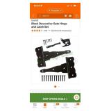 Gate kit and misc barrel bolts