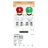 Mario & Luigi Hat Sets