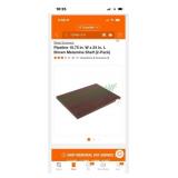 Brown shelves