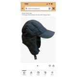 Ski hat with brim and beanies