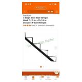 Metal step stringer