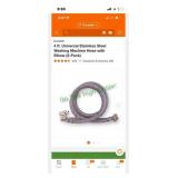 Washing machine hoses and gas line