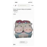 Kids totes unicorn slippers
