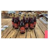 Sparkling red grape juice