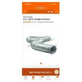 Dryer hose and vent hood