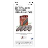 Toyota & Lexus brake pads