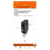 GE 15 amp CAFCI circuit breaker