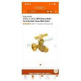 Brass hose bibbs