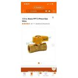 1/2' gas valves
