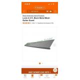 Black mesh gutter guard