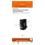 Single pole gfci circuit breaker