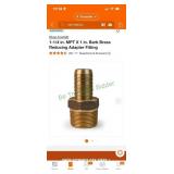 Brass reducing male aapter