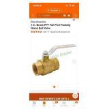 Misc ball valves and relief valve
