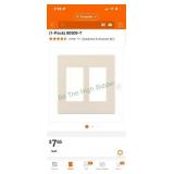 Decora screwless wall plates