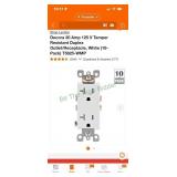 20 amp tamper resistant outlets